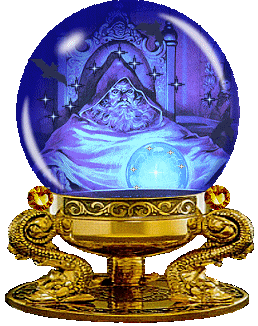 blue wizard orb