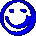 blue smiley
