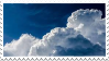 clouds in blue sky