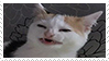 grimace cat stamp