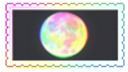 pastel moon